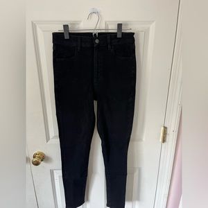 Black American eagle skinny jeans